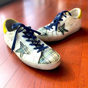 Golden Goose sneakers. Bought these for a specific outfit, worn maybe 5 times.